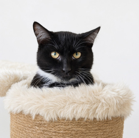 Франт с котиком в сердце, Черный с белым, Котельники, Кот в добрые руки