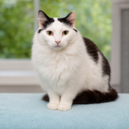 Кошка Маняша - котенок в душе - в хорошие руки!, Черный с белым, Котельники, Кошка в хорошие руки