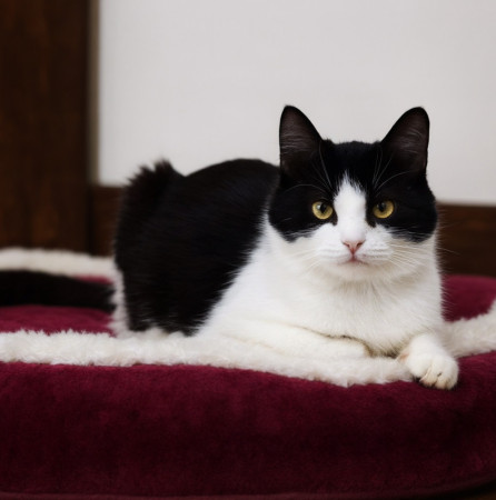 Классная Зося в добрые руки!, Черный с белым, Котельники, Кошка в хорошие руки