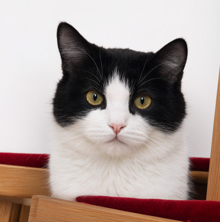 Классная Зося в добрые руки!, Черный с белым, Котельники, Кошка в хорошие руки