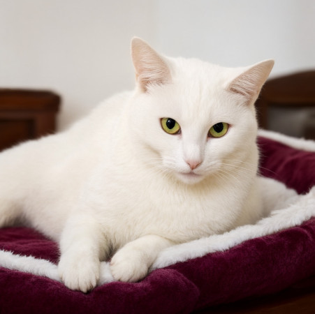 Очаровательная Белянка ищет дом в дар! , Белый, Котельники, Кошка в хорошие руки