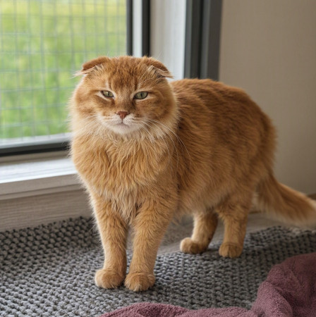 Вислоухий кот Мартин, 2 года, ищет дом. В дар!, Рыжий, Котельники, Кот в добрые руки