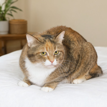 Скромная чудесная кошечка Маша из МурМяу в дар! , Трёхцветный, Котельники, Кошка в хорошие руки