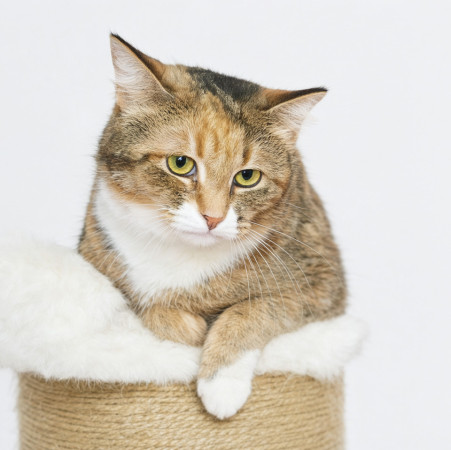 Скромная чудесная кошечка Маша из МурМяу в дар! , Трёхцветный, Котельники, Кошка в хорошие руки